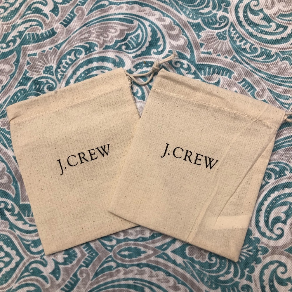 J. Crew factory jewelry pouches